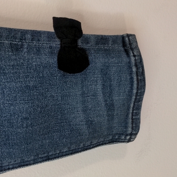 𝅺MCGUIRE Anthropologie Newton Skinny Bow Jeans 26 - Picture 10 of 12